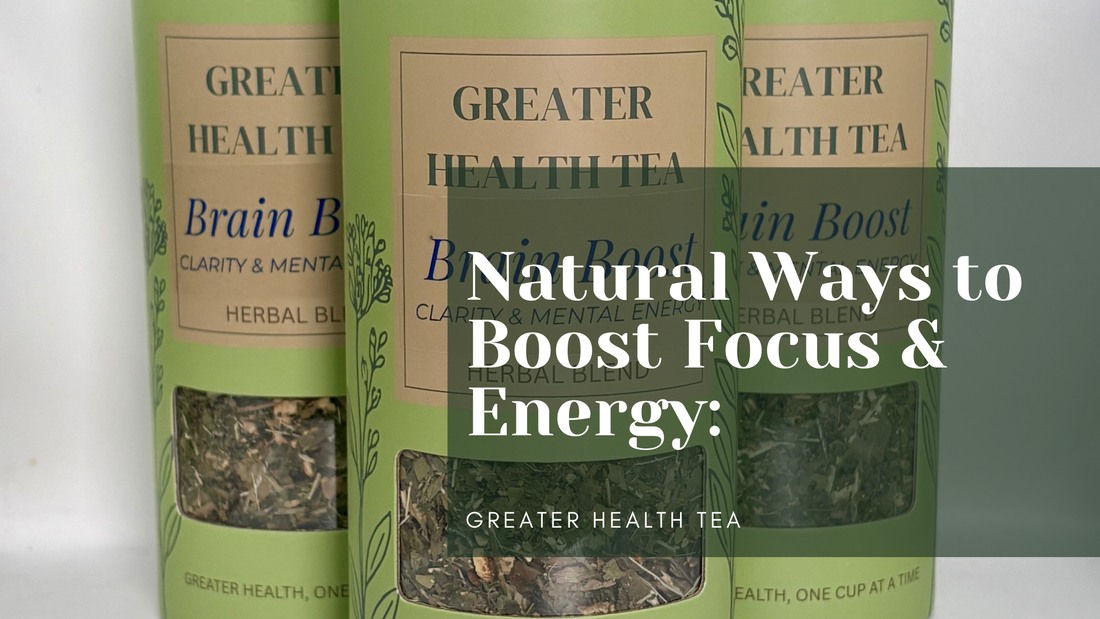 Natural Ways to Boost Focus & Energy (Without the Coffee Crash)