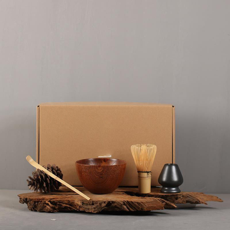 Traditional Matcha Bowl Tea Set | Gift Box