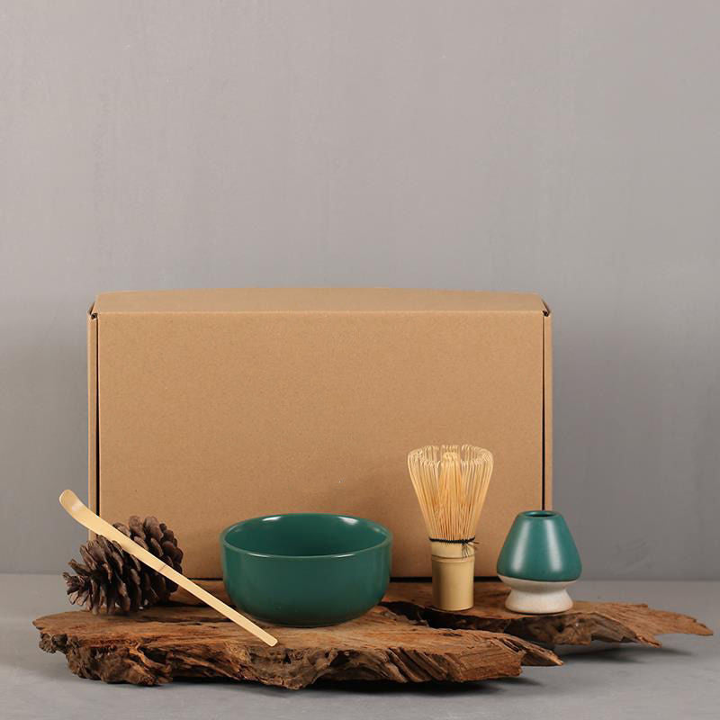 Traditional Matcha Bowl Tea Set | Gift Box