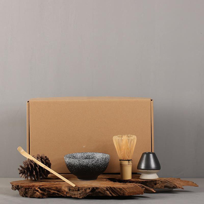 Traditional Matcha Bowl Tea Set | Gift Box