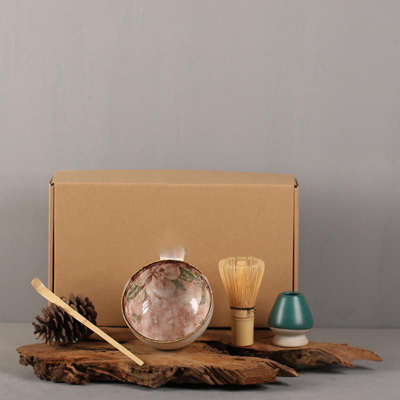 Traditional Matcha Bowl Tea Set | Gift Box