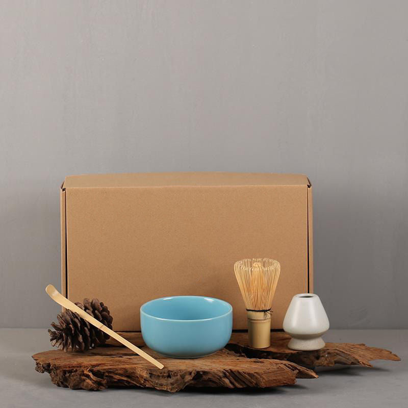 Traditional Matcha Bowl Tea Set | Gift Box