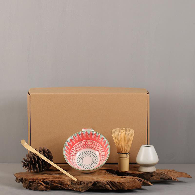 Traditional Matcha Bowl Tea Set | Gift Box