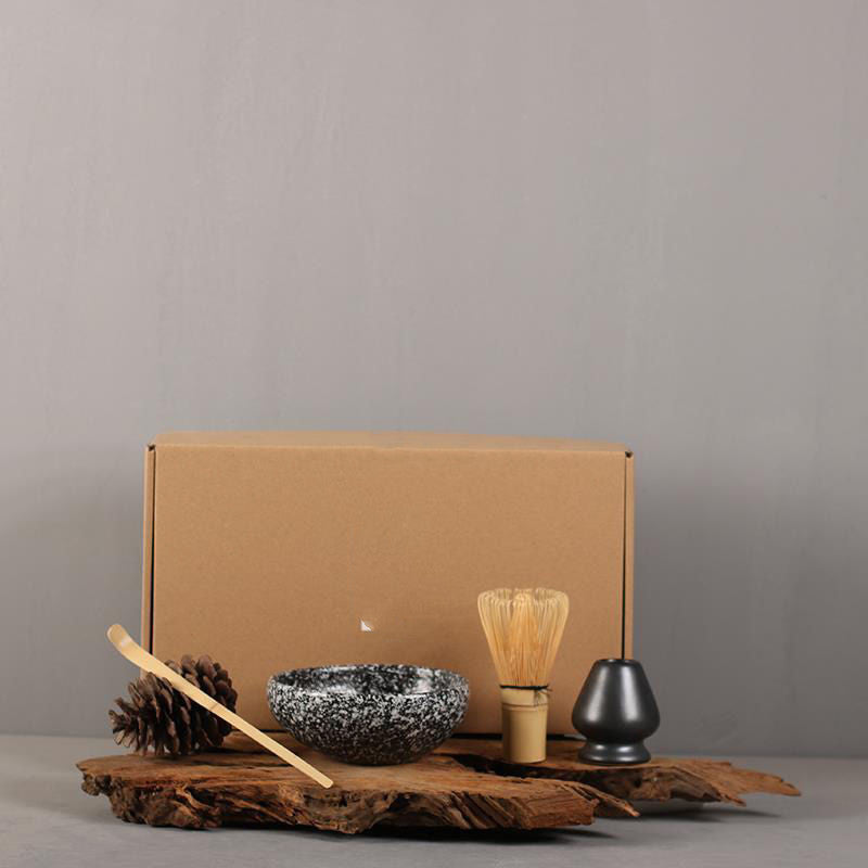 Traditional Matcha Bowl Tea Set | Gift Box
