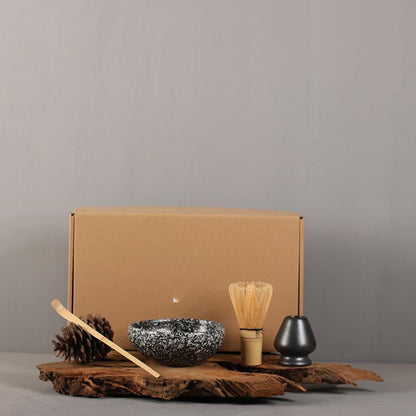 Traditional Matcha Bowl Tea Set | Gift Box