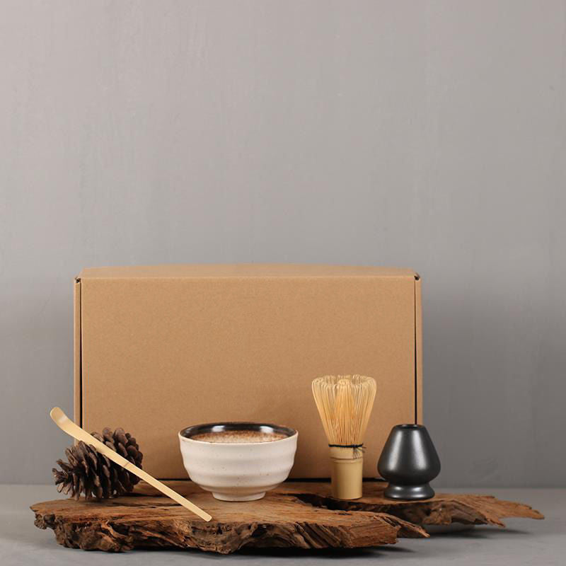 Traditional Matcha Bowl Tea Set | Gift Box