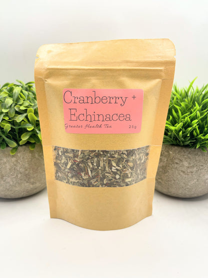 Echinacea and Cranberry Blend | Echinacea tea | Cranberry tea | Cleansing tea | 25g