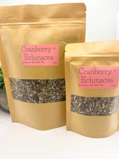 Echinacea and Cranberry Blend | Echinacea tea | Cranberry tea | Cleansing tea | 25g