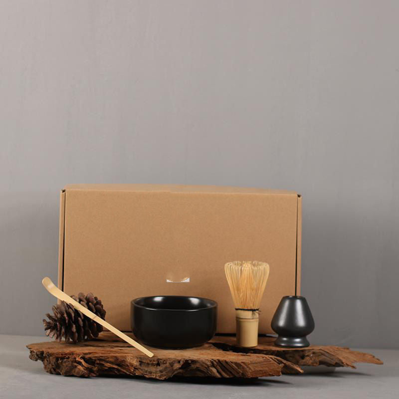 Traditional Matcha Bowl Tea Set | Gift Box