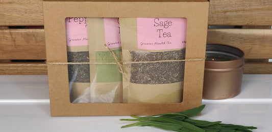 Green Tea's Selection | Tea gift box, Peppermint tea, matcha tea, sage tea