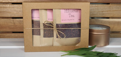 Red Teas Selection | Tea Gift Box, Rose hip tea, Hibiscus tea, Rooibos tea