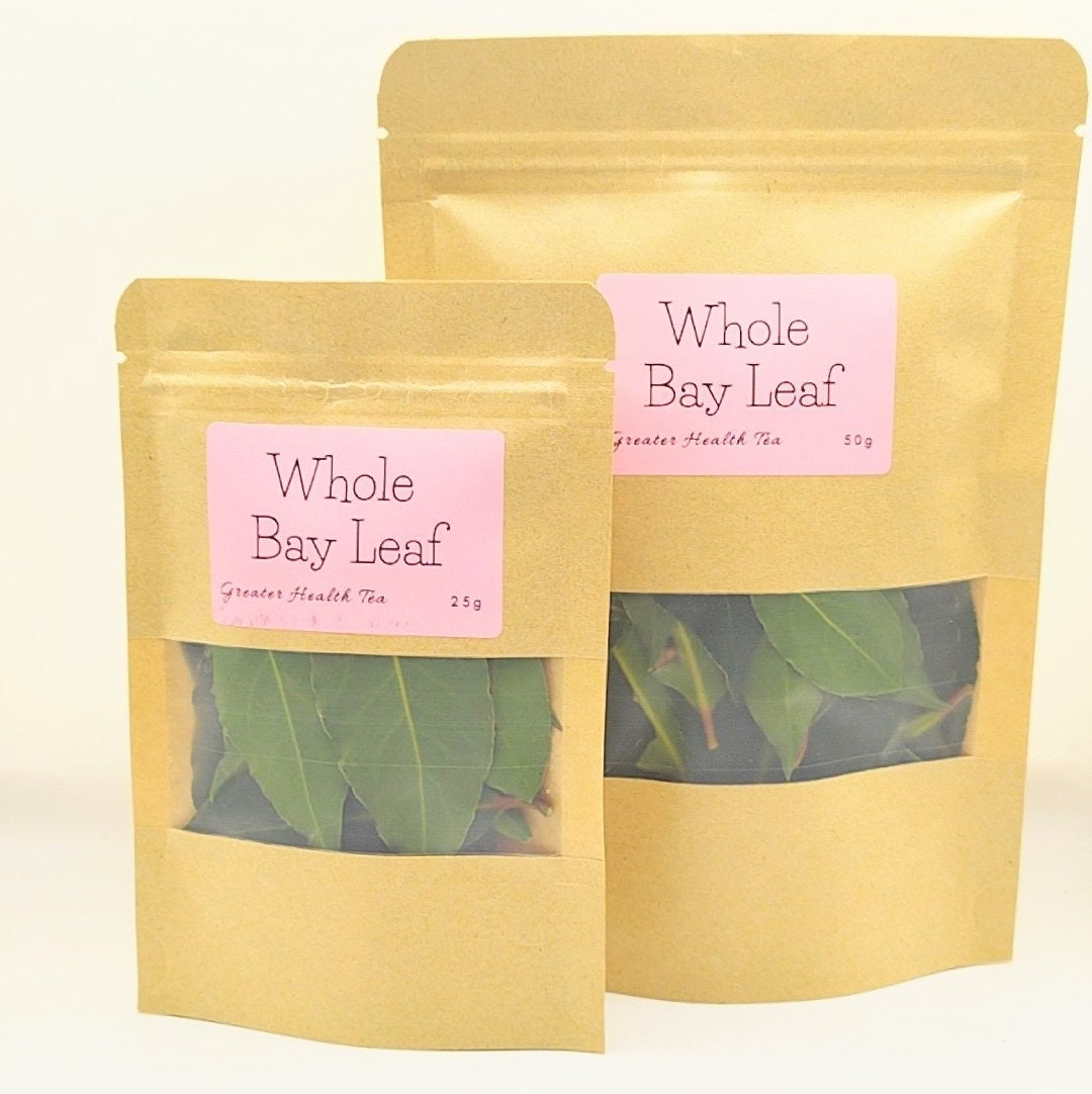 Organic Bay Leaves | Whole Cut Loose Dried Bay Leaf | Organic herbs | Handpicked